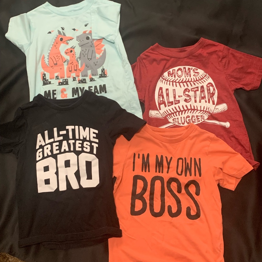 Childrens Place Boys 4T Tee Bundle